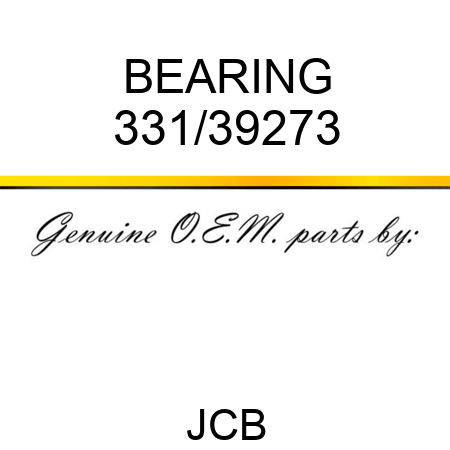 BEARING 331/39273
