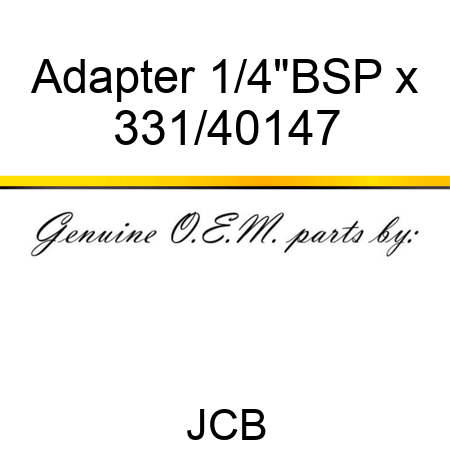 Adapter 1/4
