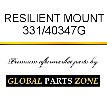 RESILIENT MOUNT 331/40347G