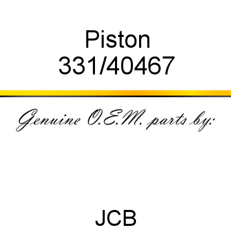 Piston 331/40467