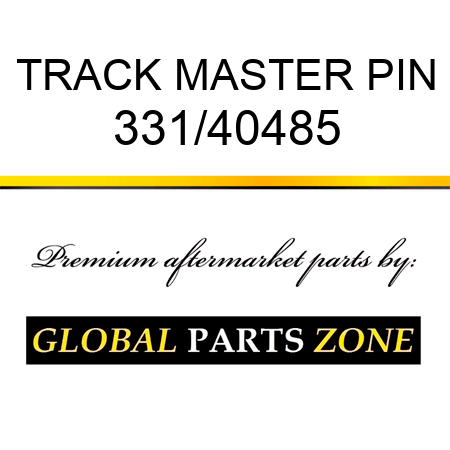 TRACK MASTER PIN 331/40485