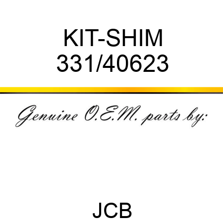 KIT-SHIM 331/40623