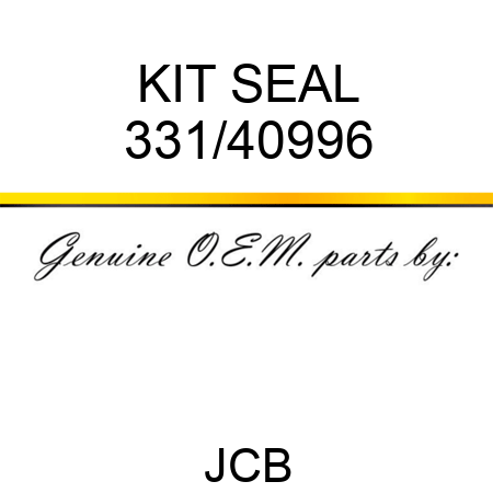KIT SEAL 331/40996