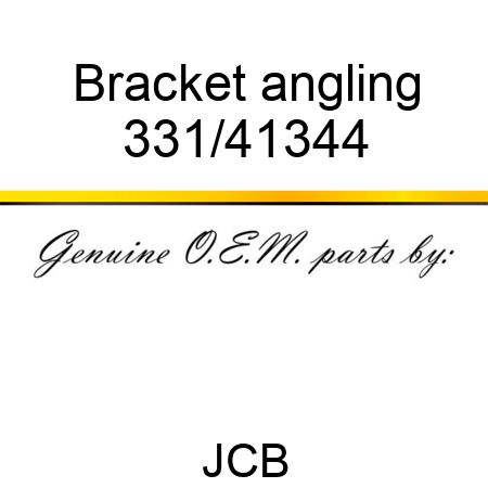 Bracket angling 331/41344