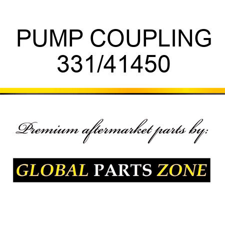 PUMP COUPLING 331/41450