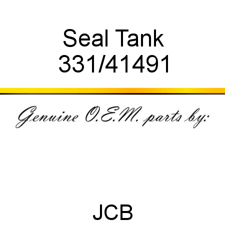 Seal, Tank 331/41491