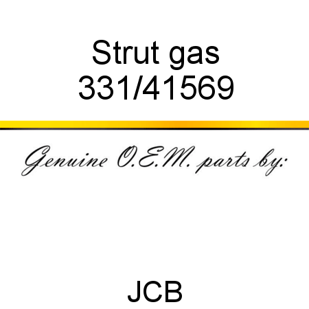Strut, gas 331/41569