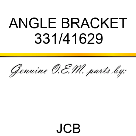 ANGLE BRACKET 331/41629