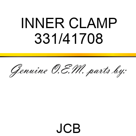 INNER CLAMP 331/41708