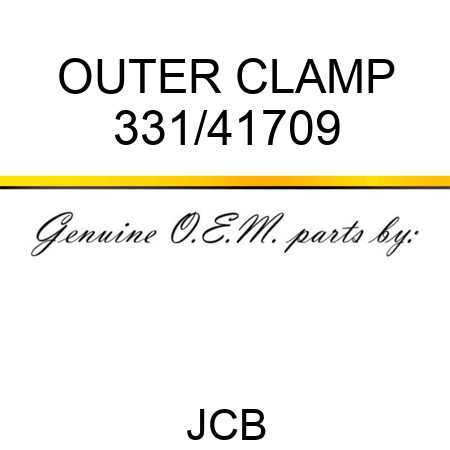 OUTER CLAMP 331/41709