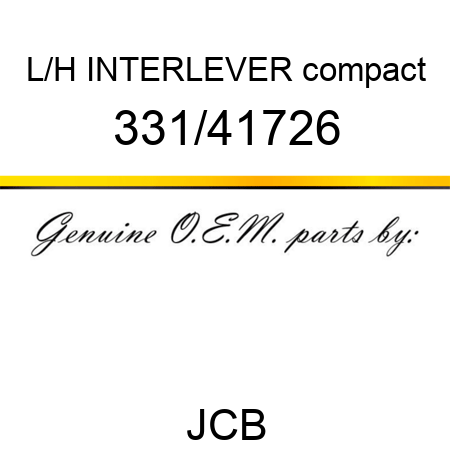 L/H INTERLEVER compact 331/41726