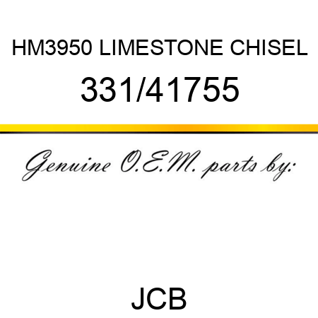 HM3950 LIMESTONE CHISEL 331/41755
