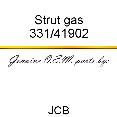 Strut, gas 331/41902