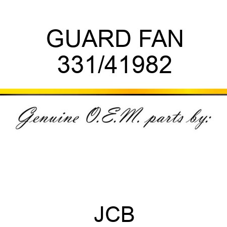GUARD FAN 331/41982