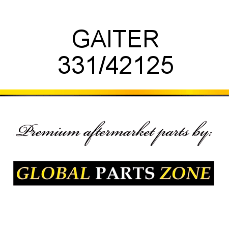 GAITER 331/42125