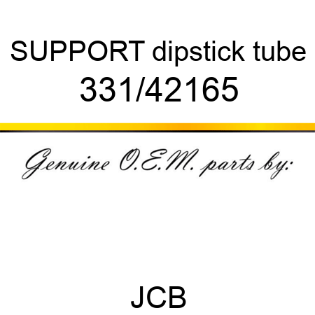 SUPPORT dipstick tube 331/42165