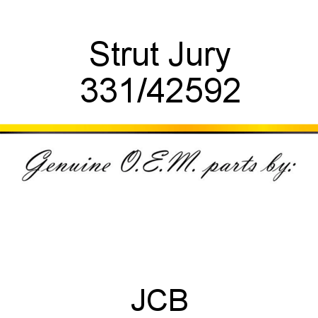 Strut, Jury 331/42592