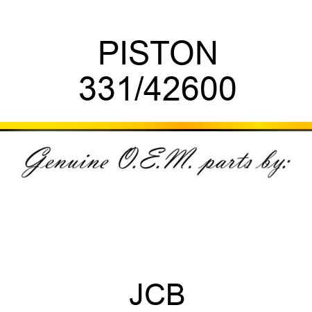 PISTON 331/42600