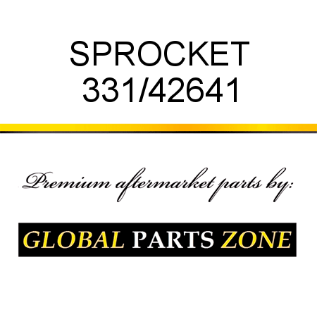 SPROCKET 331/42641