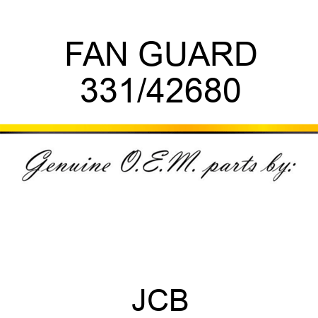 FAN GUARD 331/42680