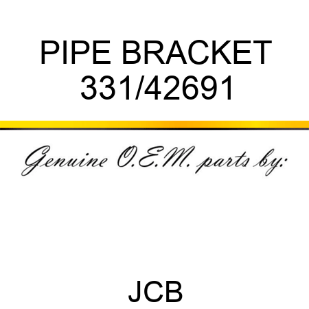PIPE BRACKET 331/42691
