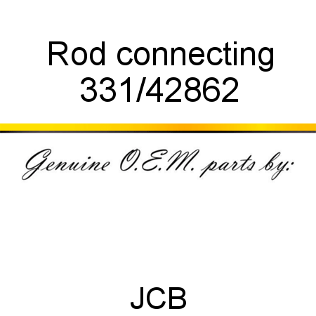 Rod, connecting 331/42862
