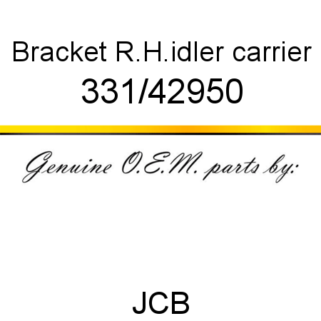 Bracket, R.H.idler carrier 331/42950