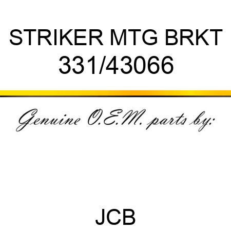 STRIKER MTG BRKT 331/43066