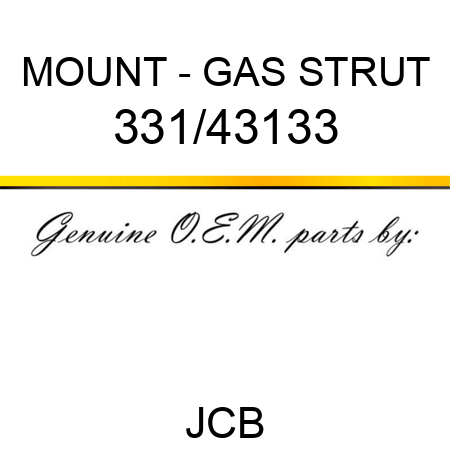 MOUNT - GAS STRUT 331/43133