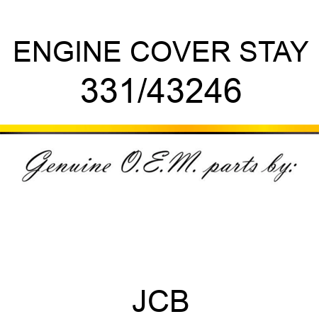 ENGINE COVER STAY 331/43246