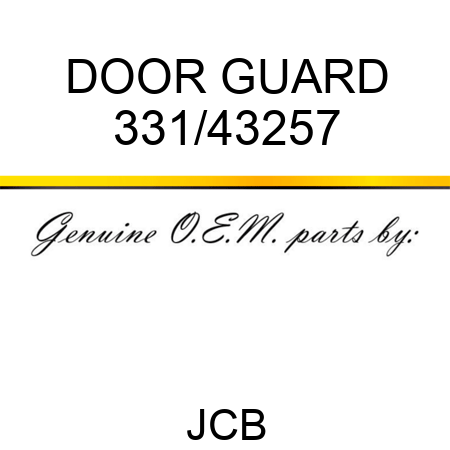 DOOR GUARD 331/43257