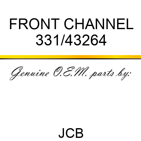 FRONT CHANNEL 331/43264