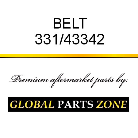 BELT 331/43342