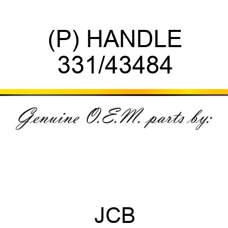 (P) HANDLE 331/43484