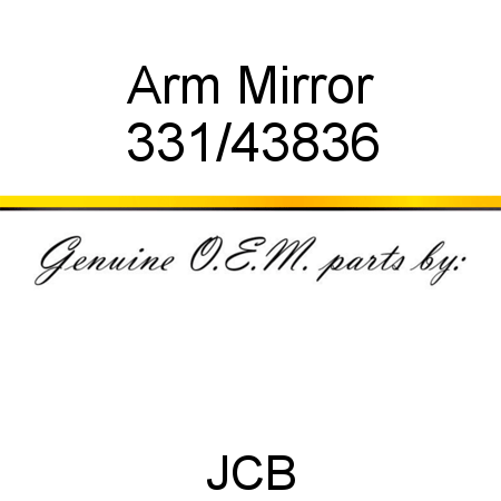 Arm, Mirror 331/43836