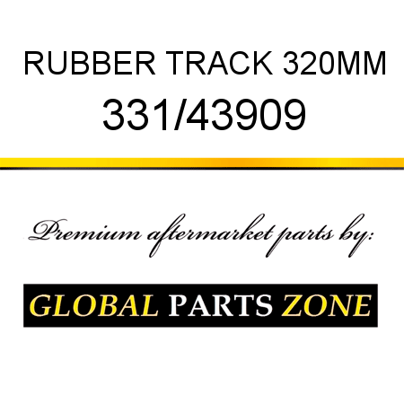 RUBBER TRACK 320MM 331/43909
