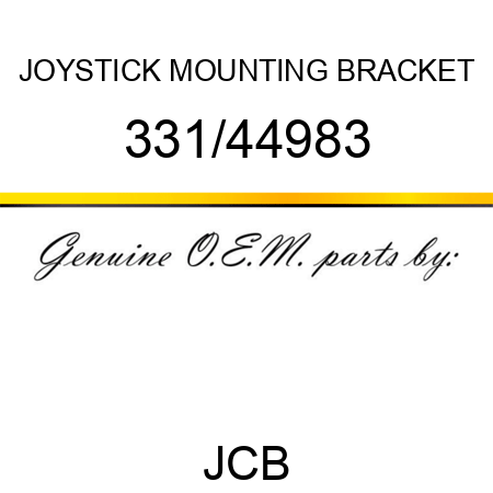 JOYSTICK MOUNTING BRACKET 331/44983