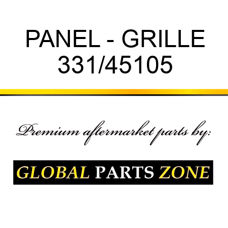 PANEL - GRILLE 331/45105