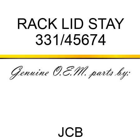RACK LID STAY 331/45674