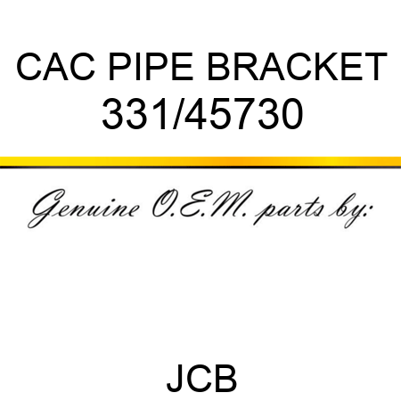 CAC PIPE BRACKET 331/45730