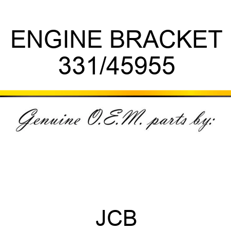 ENGINE BRACKET 331/45955