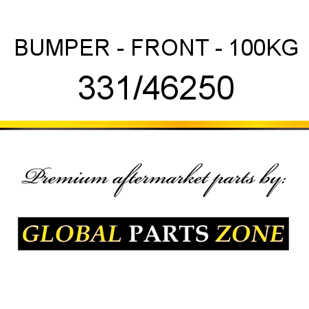BUMPER - FRONT - 100KG 331/46250