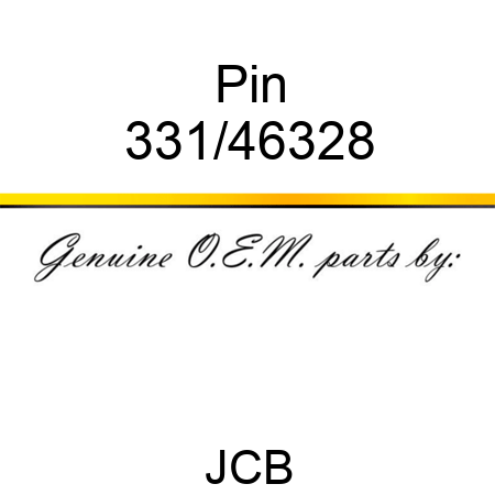 Pin 331/46328