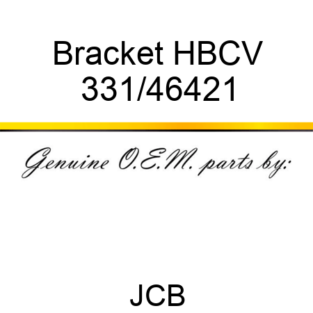 Bracket HBCV 331/46421