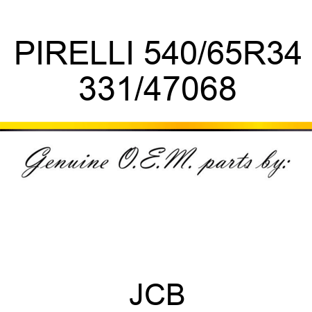 PIRELLI 540/65R34 331/47068