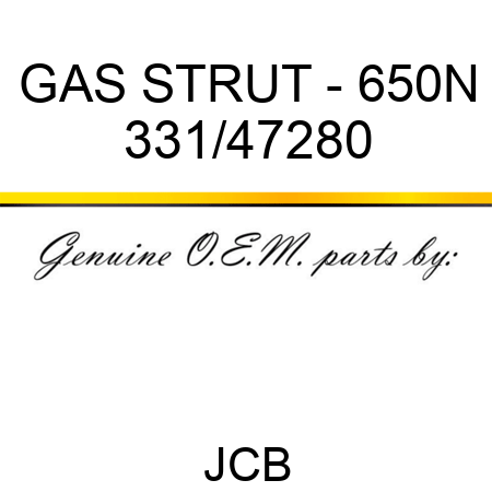 GAS STRUT - 650N 331/47280