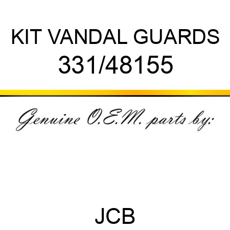 KIT VANDAL GUARDS 331/48155