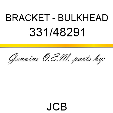 BRACKET - BULKHEAD 331/48291