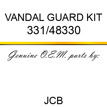 VANDAL GUARD KIT 331/48330