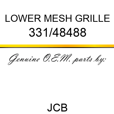 LOWER MESH GRILLE 331/48488